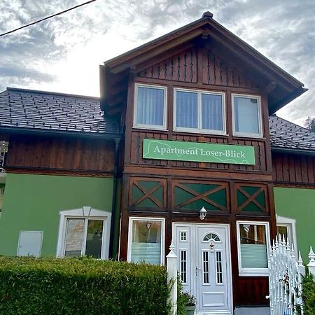 S&W Apartment Loserblick Altaussee Dış mekan fotoğraf